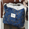 BOLSA NALA FLORES AZUL