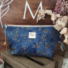 Neceser Básico flores azul