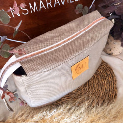 Pochette L marrón Vintage