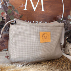 Pochette L marrón Vintage