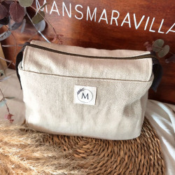 Pochette M beige