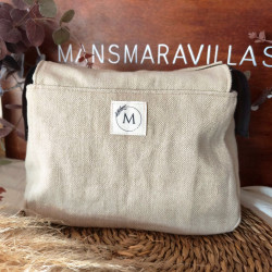 Pochette M beige