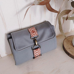 Estuche Luar Agujas azul