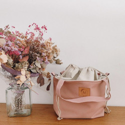 Bolso Luar Polipiel Rosa