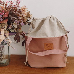 Bolso Luar Polipiel Rosa