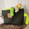 Neceser Básico flúor verde y amarillo