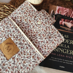 Funda libro / Tablet Flores...