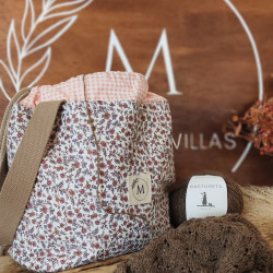 Bolsa Nala Flores Rosa
