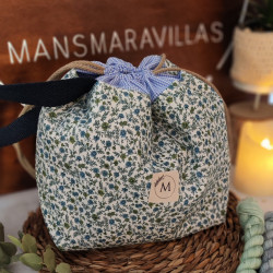 Bolsa Nala Flores Azules