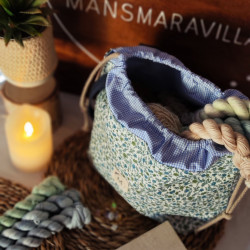 Bolsa Nala Flores Azules