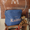 Neceser boca de Iobo knitter azul