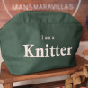 Neceser boca de Iobo knitter verde