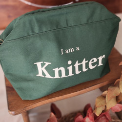 Neceser boca de Iobo knitter verde