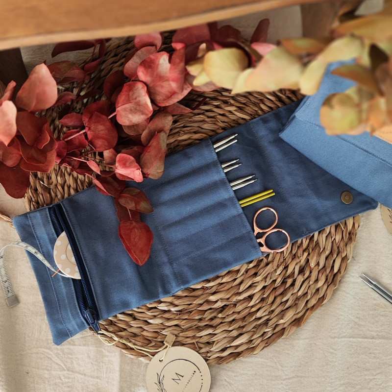 MINI ESTUCHE AZUL